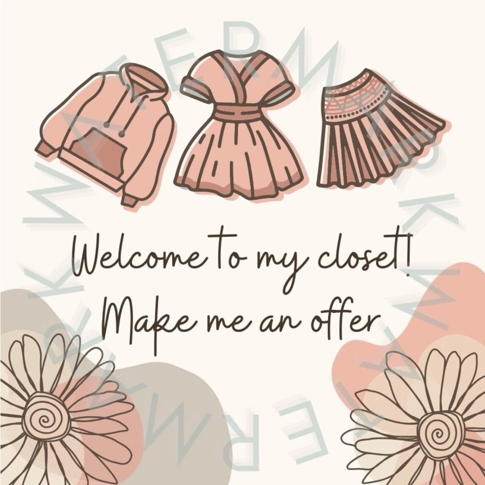 Welcome to my closet 🤟